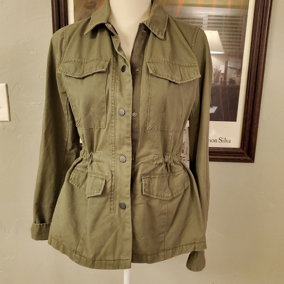 New Military Anorak Jacket Green - Picture 3 of 9